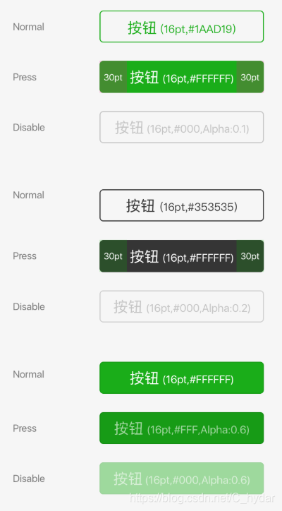 中按钮