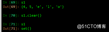 Python之集合、解析式，生成器，函数