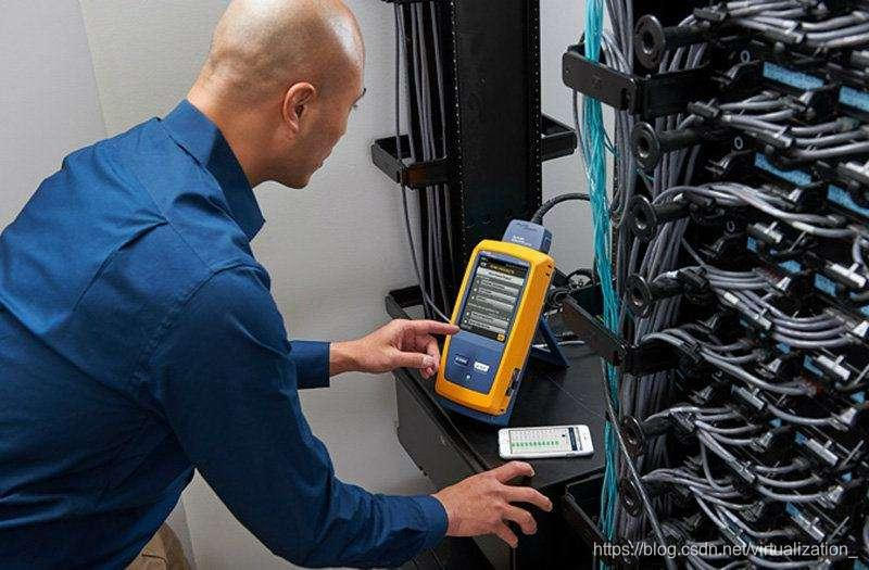 福禄克DSX-5000如何测试光缆