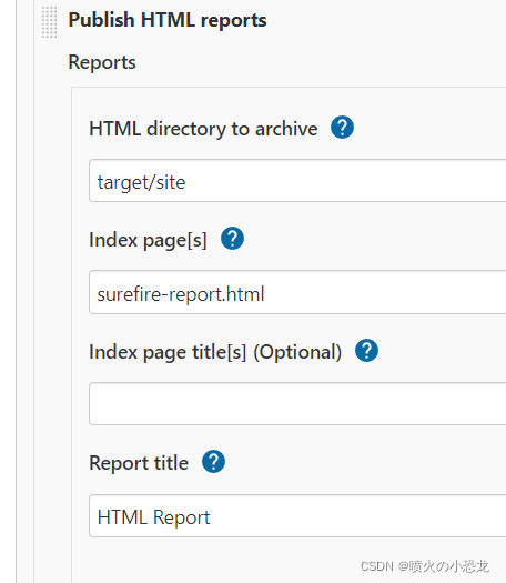 Publish Junit test result report-CSDN博客