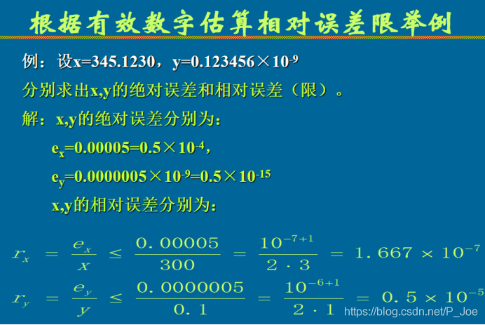《数值计算》学习笔记(上)_数值计算方法笔记-CSDN博客