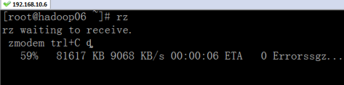 如何在SecureCRT中给linux上传和下载文件