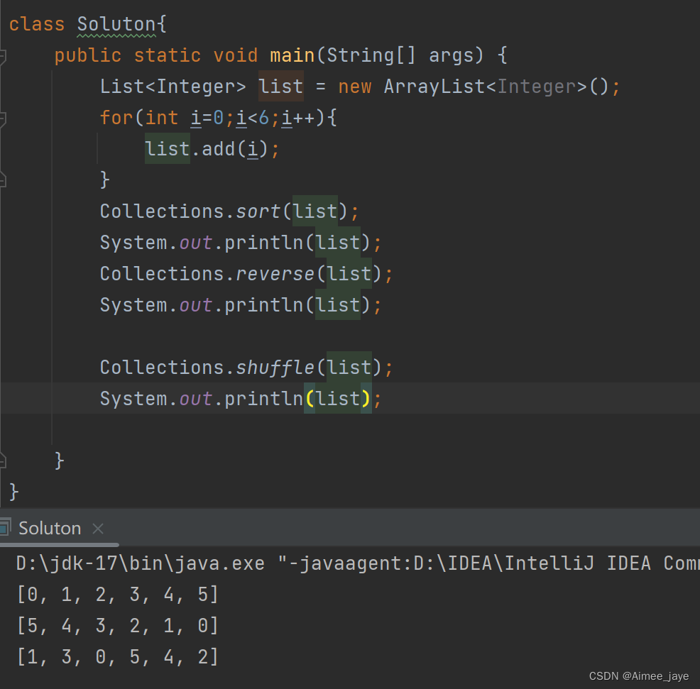 【Java】Collections类中的常用方法-CSDN博客