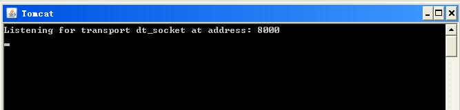 启用JPDA的Tomcat