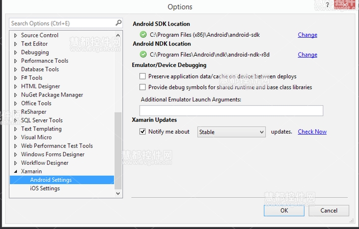 Xamarin 在Windows上安装Android