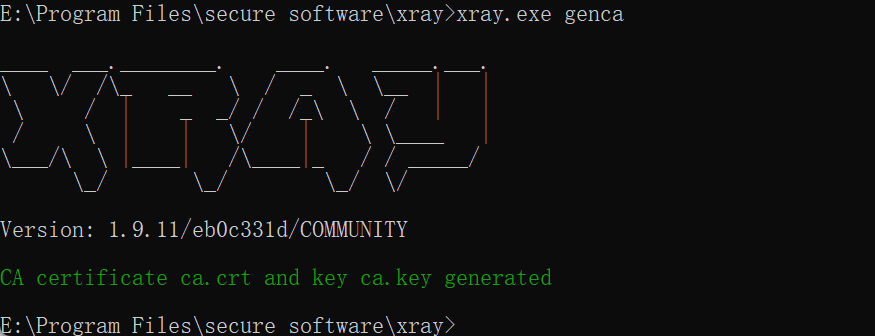 Xray 安装与使用心得插图13 image-20230613002405199