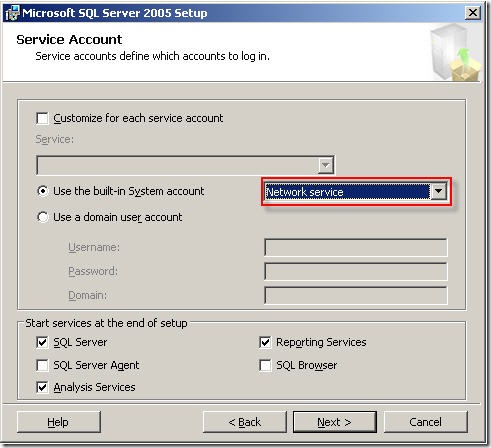 14-Services Account Config