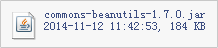 commons-beanutils-1.7.0.jar