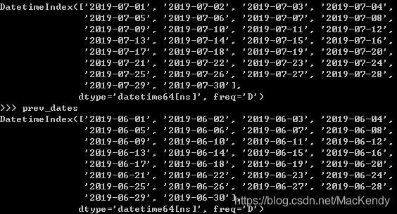 pd.date_range