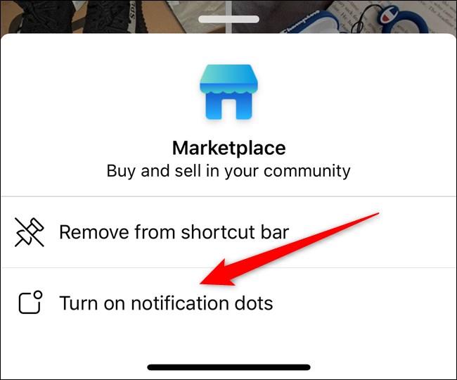 Apple iPhone Facebook App Turn On Notification Dots