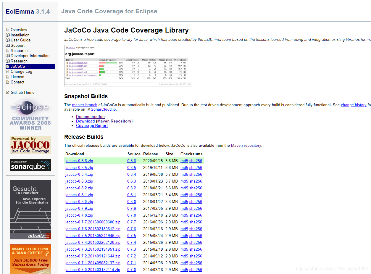 Spring boot项目集成jacoco代码覆盖率测试_jacoco source code 下载-CSDN博客