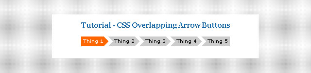 CSS Navigation and buttons tutorial