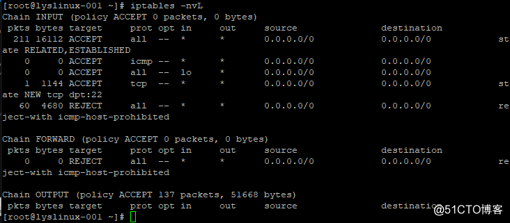 iptables 语法、iptables filter表小案例