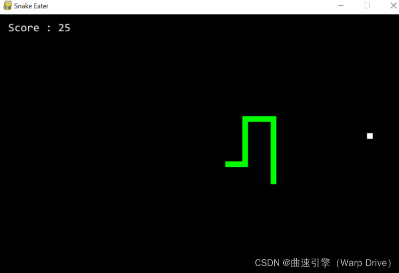 Python 游戏开发 如何写一款贪吃蛇游戏详解 - 曲速引擎（Warp Drive ）_python贪吃蛇-CSDN博客