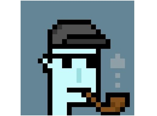 卖出4200个以太坊的CryptoPunk 7804形象,图片来自于Twitter