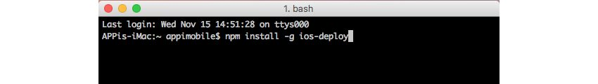 安装ios-deploy