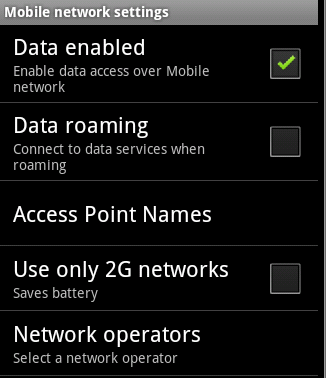 Settings.ACTION_DATA_ROAMING_SETTINGS