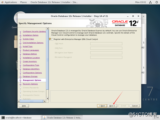Centos7安装Oracle-12c