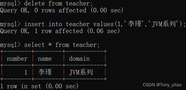 清空表的数据后新插入一条数据。MySQL会为这条数据生成一个数据记录日志存放在undo日志中，其中包括插入这条数据对应的事务id和指针，其中指针指向这张表被清空数据之前对应的undo日志。如果要回滚到数据清空之前的数据状态，则只需要通过新纪录的日志指针就可以找到之前日志记录，然后通过之前的undo日志恢复数据即可
