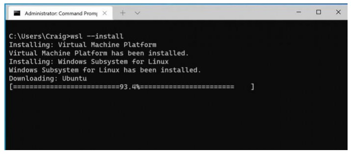 一条命令安装Windows Subsystem for Linux一条命令安装Windows Subsystem for Linux