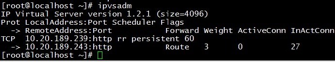 Centos5.6构建LVS+keepalived