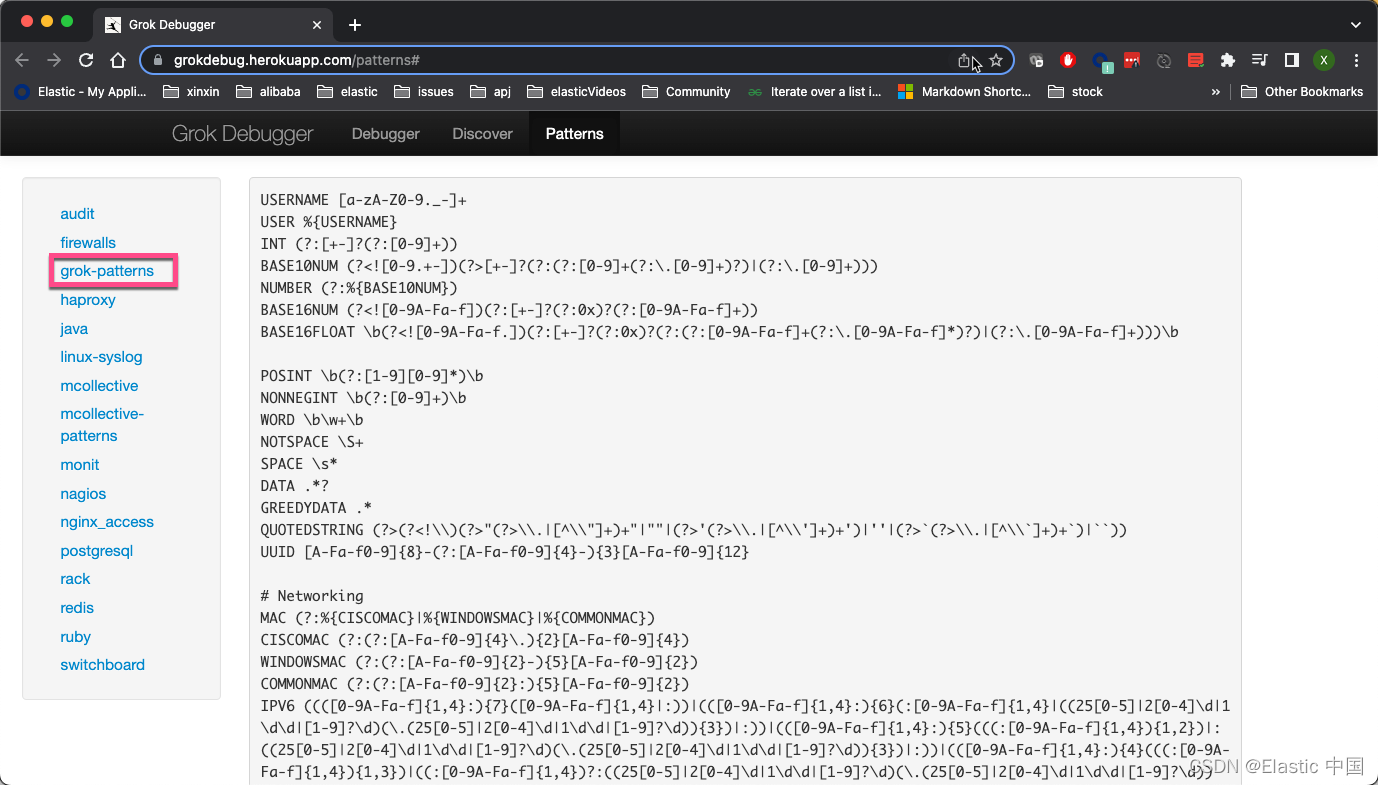 Logstash:日志解析的 Grok 模式示例_elasticsearch_Elastic 中国社区官方博客-华为开发者空间