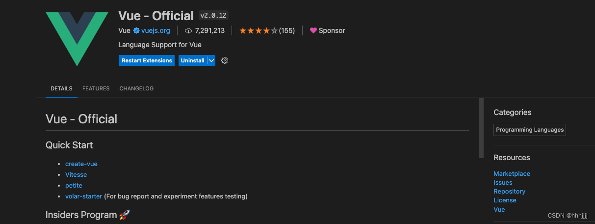 快速开始vue3_vue3.4.21-CSDN博客