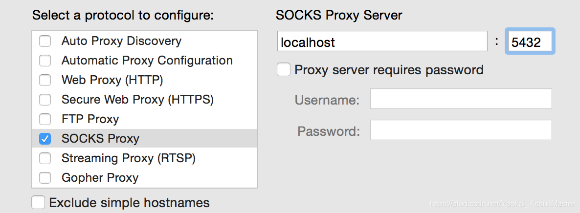 SOCKS Proxy