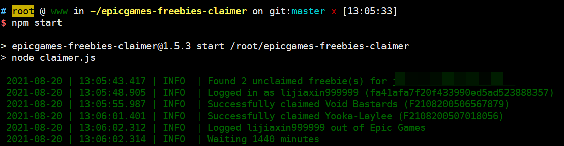 用nodejs脚本帮你自动领取Epic的赠送游戏用nodejs脚本帮你自动领取Epic的赠送游戏