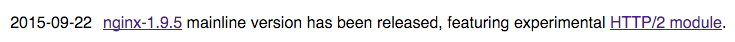 Nginx的HTTP 2.0模块