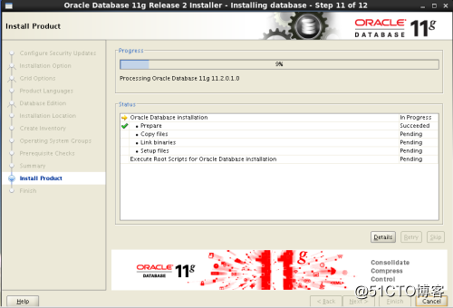 rhel6.5  oracle11g 安装