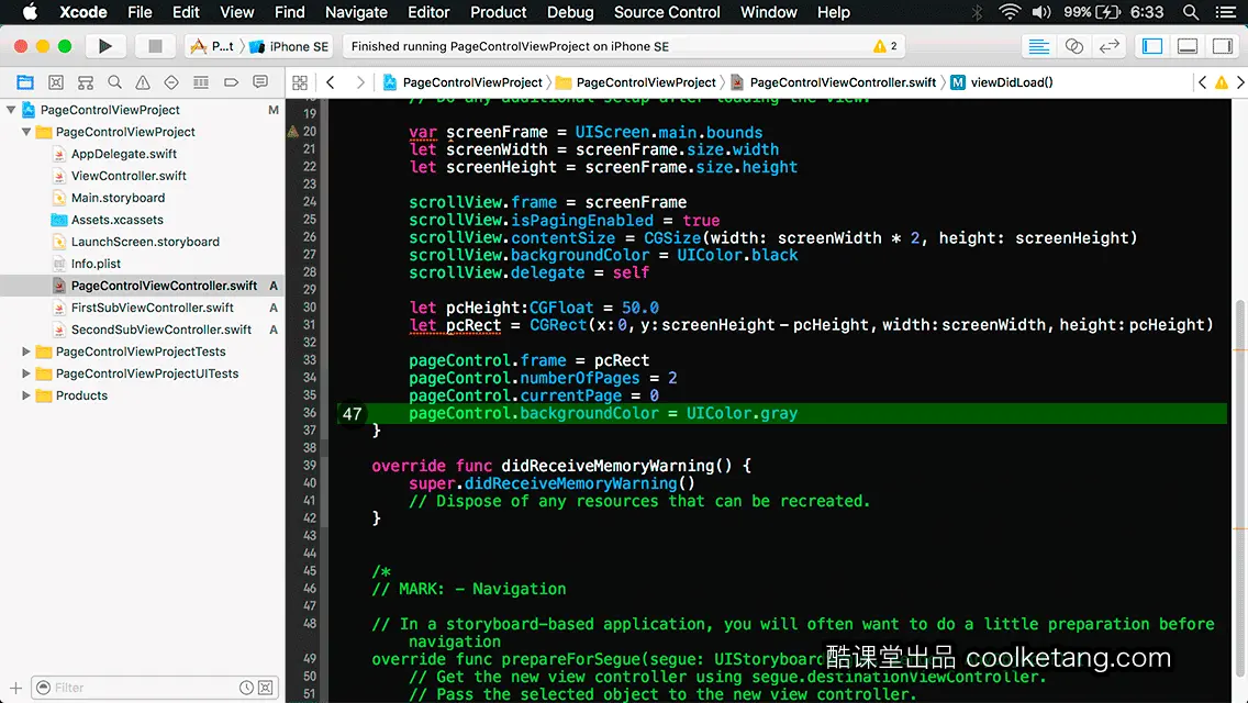 互动教程 for Xcode9 & Swift4-酷课堂