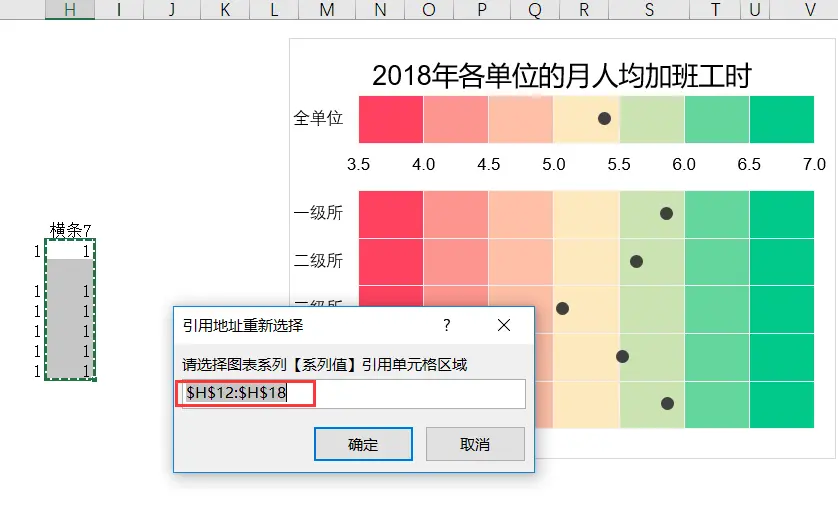 选择系列引用数据的单元格地址