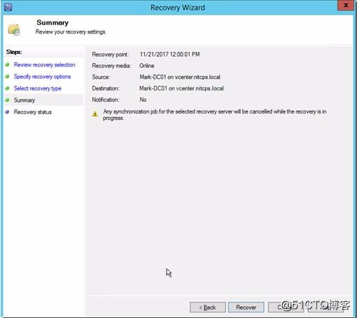 Microsoft Azure备份VMware虚拟机_3.备份还原VMware虚拟机
