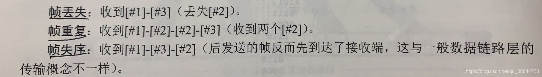 传输差错