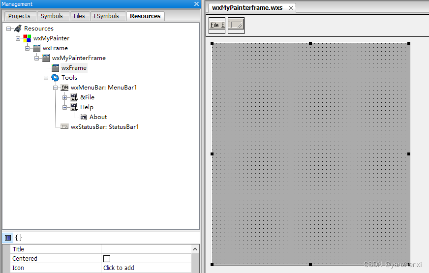 Wxsmith Tutorial 第11章 GUI Page399~400 步骤一:搭框架_wxsmith wxlistbox-CSDN博客