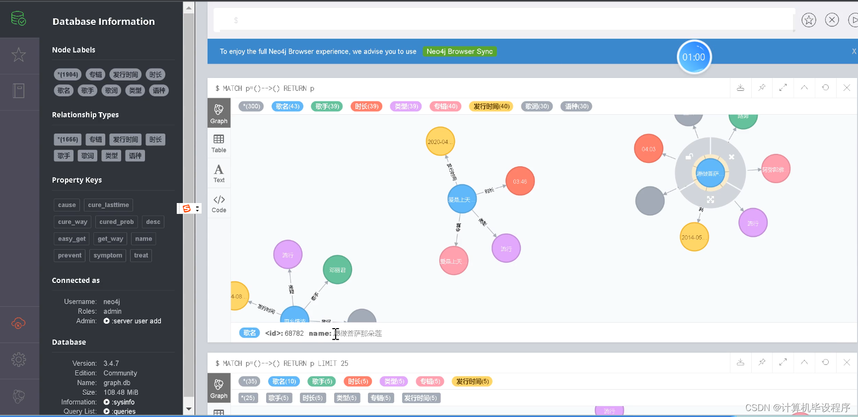 django+知识图谱+音乐推荐_python+django知识图谱-CSDN博客