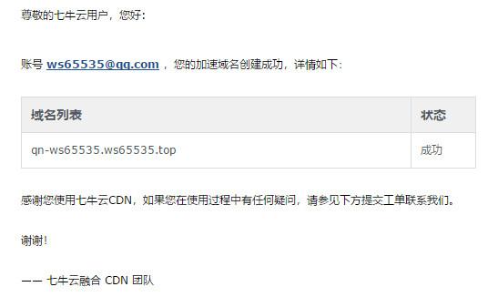 邮件提醒