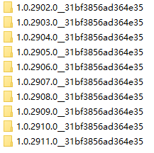 1.0.2902.0__31bf3856ad364e35 1.0.2903.0__31bf3856ad364e35 1.0.2904.0__31bf3856ad364e35 1.0.2905.0__31bf3856ad364e35 1.0.2906.0__31bf3856ad364e35 1.0.2907.0__31bf3856ad364e35 1.0.2908.0__31bf3856ad364e35 1.0.2909.0__31bf3856ad364e35 1.0.2910.0__31bf3856ad364e35 1.0.2911.0__31bf3856ad364e35
