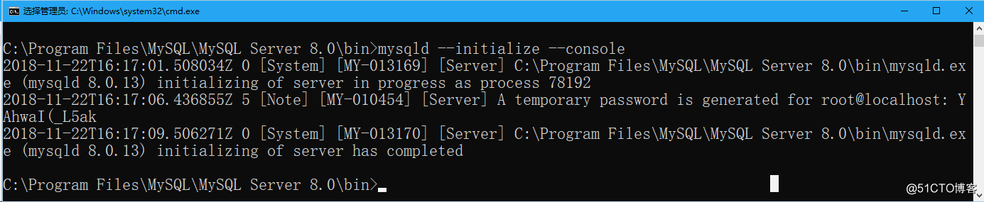 mysql8.0 Server 在Windows平台中的安装、初始化和远程访问设置