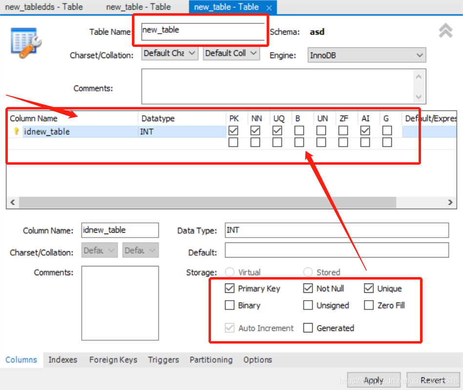 MySQL Workbench 或 mysql 建表出现1064_mysql workbench表格选项显示不全-CSDN博客