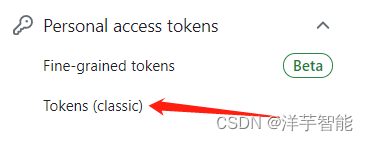 ![点击生成personal access token](https://img-blog.csdnimg.cn/4046a4a5b752470e8c2a673a3659ff88.png