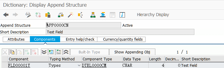 SAP ABAP Append structure 介绍_sap 插入结构-CSDN博客