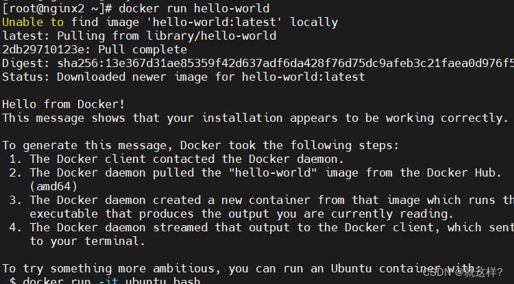 Error response from daemon: Get “https://registry-1.docker.io/v2/“: net ...