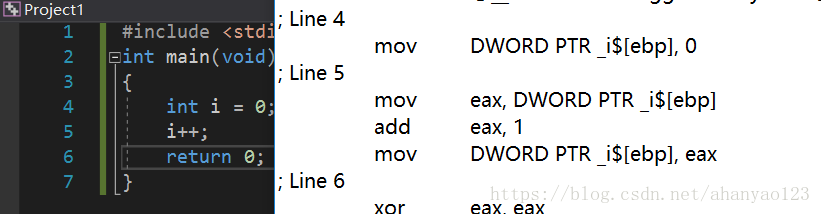 i++的汇编