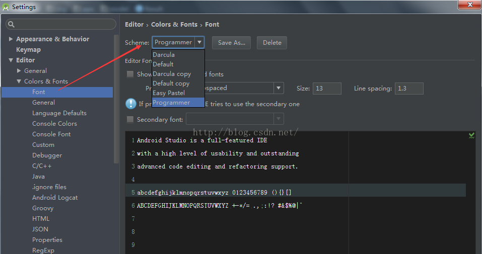 Android Studio代码着色插件_android studio 高亮-CSDN博客
