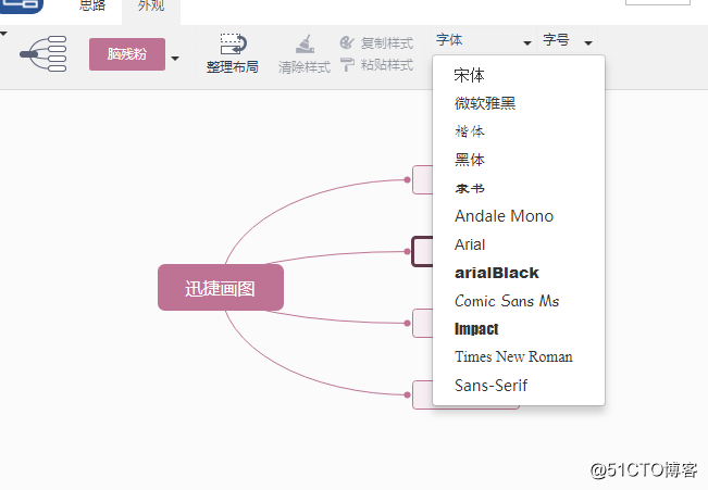 精美思维导图怎样画