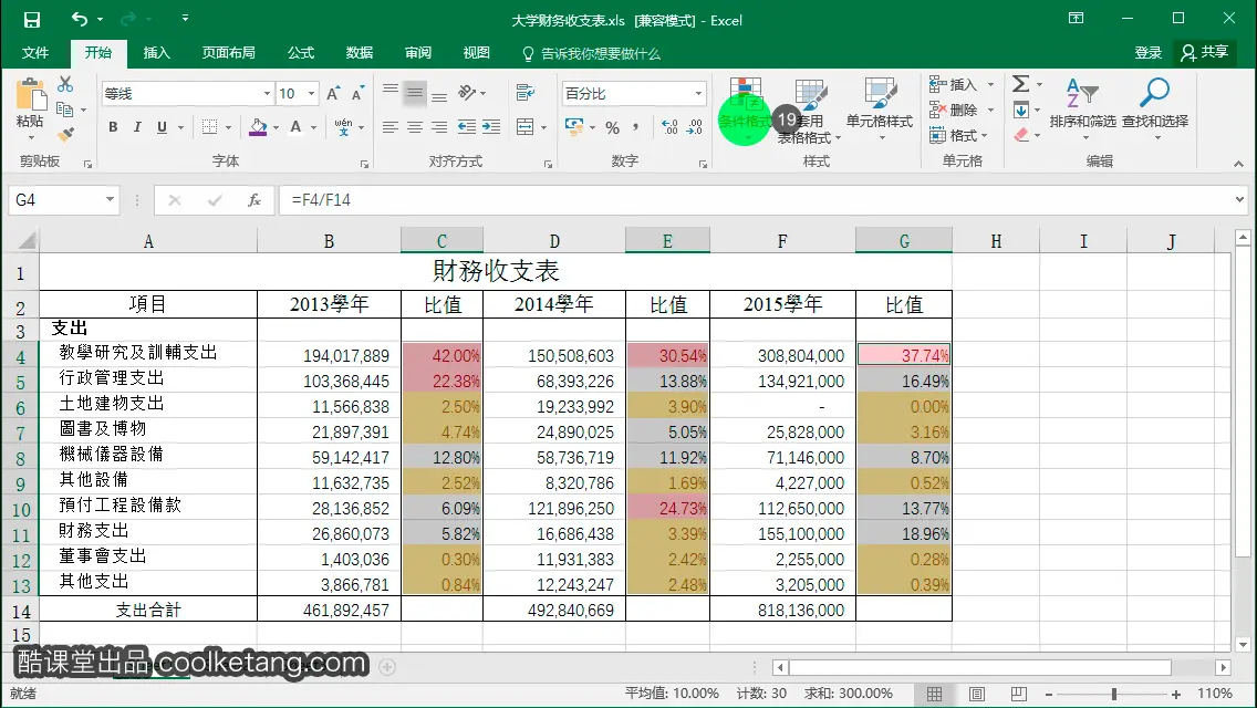 Excel互动教程-酷课堂