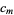 c_m