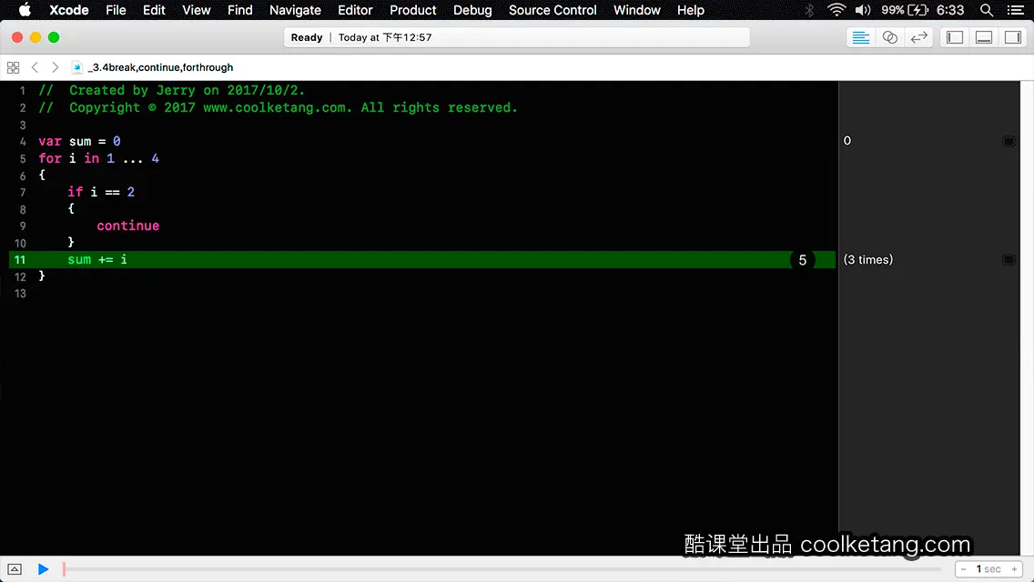 Swift4互动教程